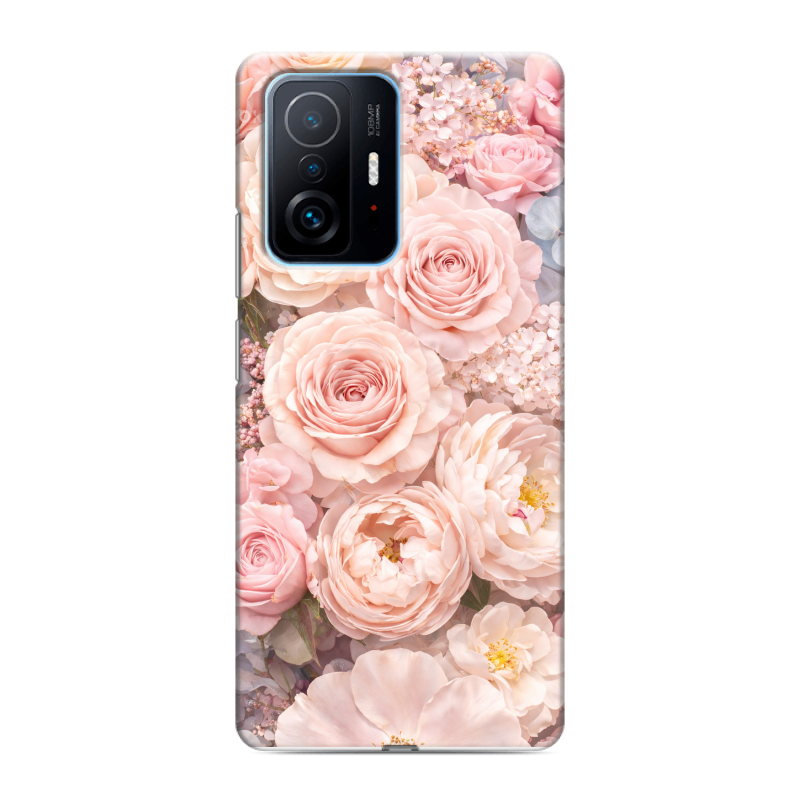 Пластиковый чехол на Xiaomi 11T с принтом женский Пластиковый чехол на Xiaomi 11T с принтом женский