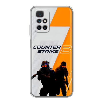 Силиконовый чехол на Xiaomi Redmi 10 с принтом Counter Strike Силиконовый чехол на Xiaomi Redmi 10 с принтом Counter Strike
