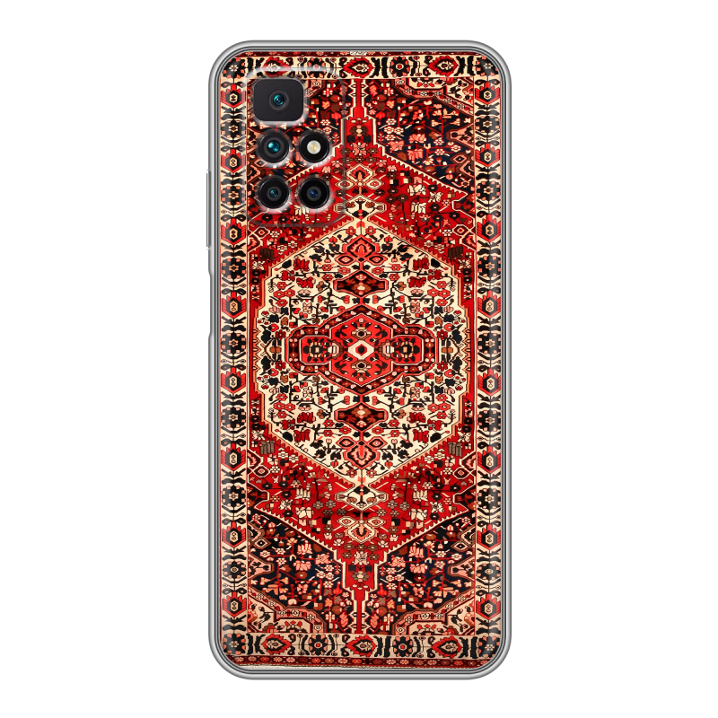 Силиконовый противоударный чехол на Xiaomi Redmi 10 с принтом Ковер Силиконовый противоударный чехол на Xiaomi Redmi 10 с принтом Ковер