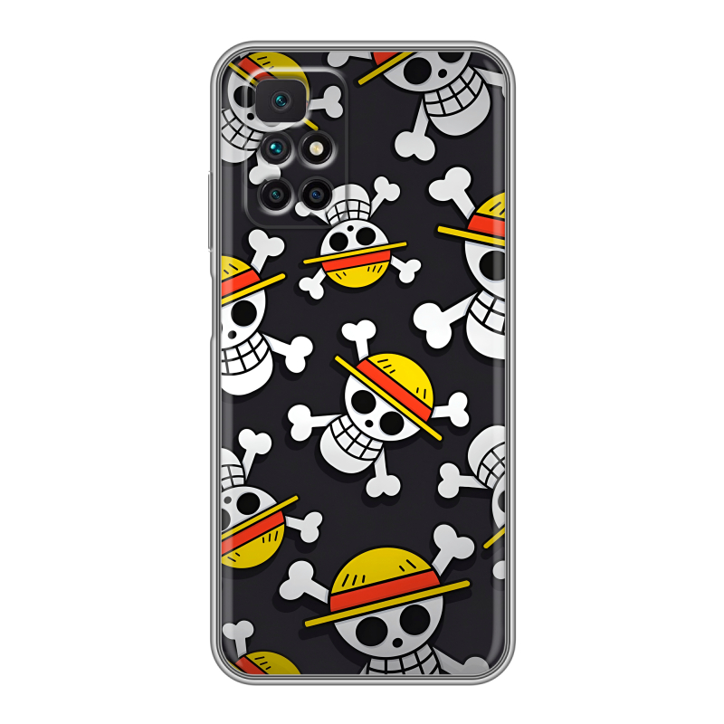 Силиконовый чехол на Xiaomi Redmi 10 с принтом One Piece Ван Пис Силиконовый чехол на Xiaomi Redmi 10 с принтом One Piece Ван Пис