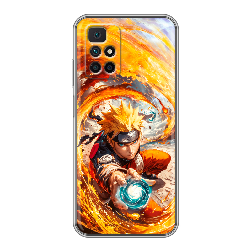 Силиконовый чехол на Xiaomi Redmi 10 с принтом Аниме Наруто Naruto Силиконовый чехол на Xiaomi Redmi 10 с принтом Аниме Наруто Naruto