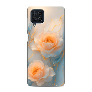 Силиконовый чехол на Samsung Galaxy M22 с принтом Женский