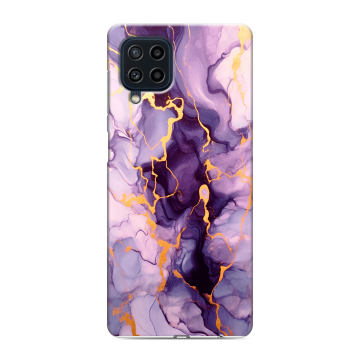 Силиконовый чехол на Samsung Galaxy M22 с принтом Мрамор Силиконовый чехол на Samsung Galaxy M22 с принтом Мрамор