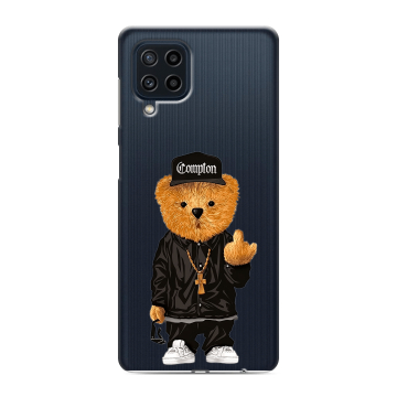 Силиконовый чехол на Samsung Galaxy M22 с принтом Мишка Силиконовый чехол на Samsung Galaxy M22 с принтом Мишка