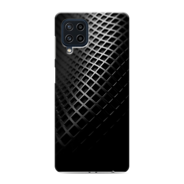 Силиконовый чехол на Samsung Galaxy M22 с принтом Текстура металла Силиконовый чехол на Samsung Galaxy M22 с принтом Текстура металла