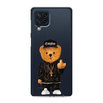 Силиконовый чехол на Samsung Galaxy M22 с принтом Плюшевый медведь Силиконовый чехол на Samsung Galaxy M22 с принтом Плюшевый медведь