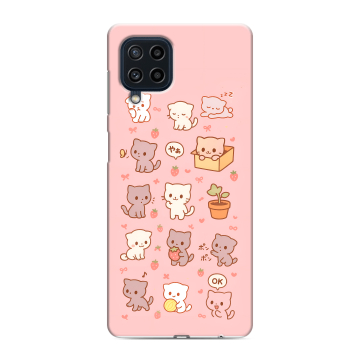 Силиконовый чехол на Samsung Galaxy M22 с принтом Hello Kitty Хелоу Кити Силиконовый чехол на Samsung Galaxy M22 с принтом Hello Kitty Хелоу Кити