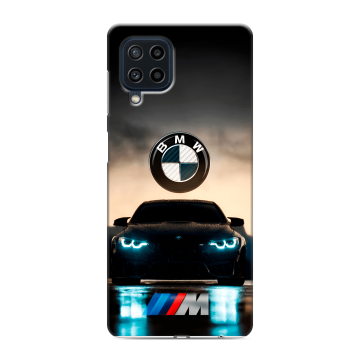 Силиконовый чехол на Samsung Galaxy M22 с принтом БМВ BMW Силиконовый чехол на Samsung Galaxy M22 с принтом БМВ BMW