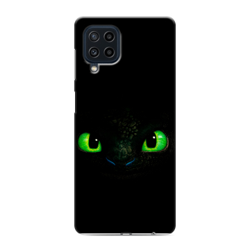 Силиконовый чехол на Samsung Galaxy M22 с принтом Как приручить дракона Силиконовый чехол на Samsung Galaxy M22 с принтом Как приручить дракона