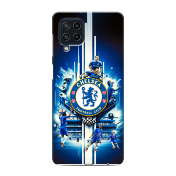 Силиконовый чехол на Samsung Galaxy M22 с принтом Chelsea Челси Силиконовый чехол на Samsung Galaxy M22 с принтом Chelsea Челси