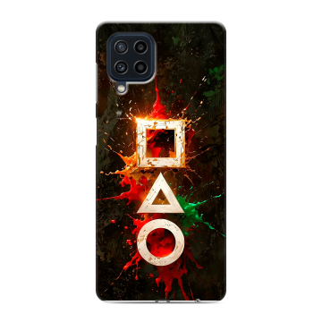Силиконовый чехол на Samsung Galaxy M22 с принтом Squid Game Игра кальмара Силиконовый чехол на Samsung Galaxy M22 с принтом Squid Game Игра кальмара