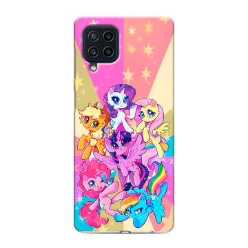 Силиконовый чехол на Samsung Galaxy M22 с принтом My little pony Дружба чудо Силиконовый чехол на Samsung Galaxy M22 с принтом My little pony Дружба чудо