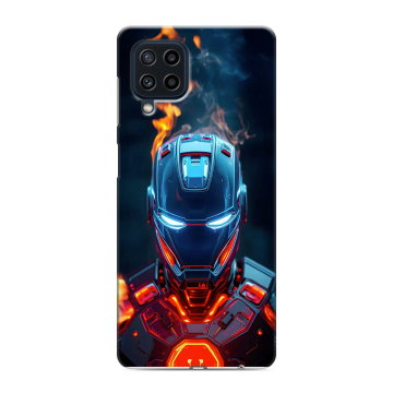 Силиконовый чехол на Samsung Galaxy M22 с принтом IronMan Железный человек Силиконовый чехол на Samsung Galaxy M22 с принтом IronMan Железный человек