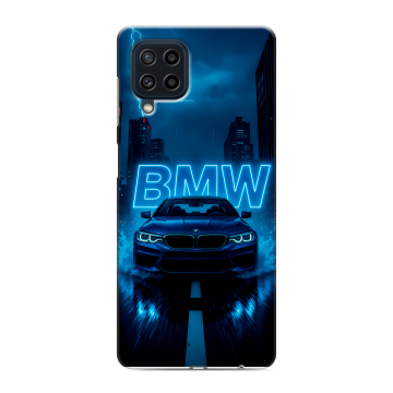 Силиконовый чехол на Samsung Galaxy M22 с принтом BMW БМВ Силиконовый чехол на Samsung Galaxy M22 с принтом BMW БМВ