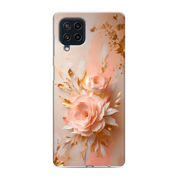 Силиконовый чехол на Samsung Galaxy M22 с принтом женский Силиконовый чехол на Samsung Galaxy M22 с принтом женский
