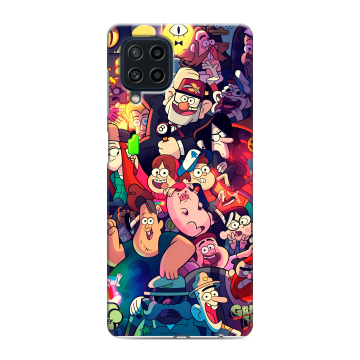 Силиконовый чехол на Samsung Galaxy M22 с принтом Gravity Falls Гравити Фолз Силиконовый чехол на Samsung Galaxy M22 с принтом Gravity Falls Гравити Фолз