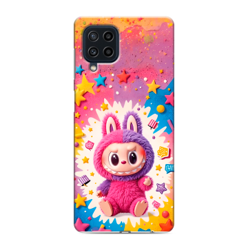 Силиконовый чехол на Samsung Galaxy M22 с принтом Labubu Лабубу Силиконовый чехол на Samsung Galaxy M22 с принтом Labubu Лабубу
