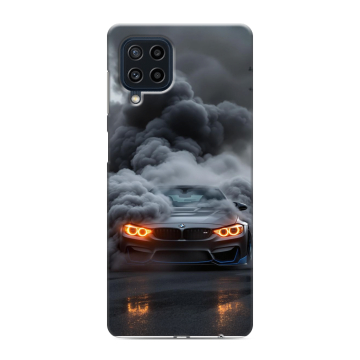 Силиконовый чехол на Samsung Galaxy M22 с принтом BMW БМВ Силиконовый чехол на Samsung Galaxy M22 с принтом BMW БМВ