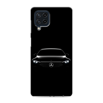 Силиконовый чехол на Samsung Galaxy M22 с принтом Mercedes Мерседес Силиконовый чехол на Samsung Galaxy M22 с принтом Mercedes Мерседес
