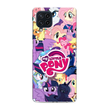 Силиконовый чехол на Samsung Galaxy M22 с принтом My little pony Дружба чудо Силиконовый чехол на Samsung Galaxy M22 с принтом My little pony Дружба чудо