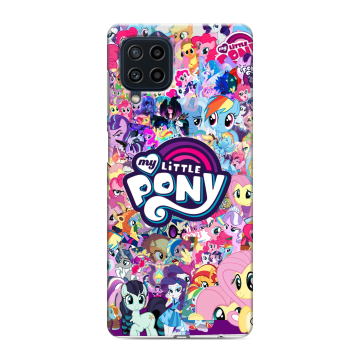 Силиконовый чехол на Samsung Galaxy M22 с принтом My little pony Дружба чудо Силиконовый чехол на Samsung Galaxy M22 с принтом My little pony Дружба чудо