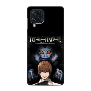 Силиконовый чехол на Samsung Galaxy M22 с принтом Death note Тетрадь смерти Силиконовый чехол на Samsung Galaxy M22 с принтом Death note Тетрадь смерти