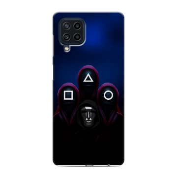 Силиконовый чехол на Samsung Galaxy M22 с принтом Игра Кальмара Силиконовый чехол на Samsung Galaxy M22 с принтом Игра Кальмара