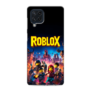 Силиконовый чехол на Samsung Galaxy M22 с принтом Roblox Роблокс Силиконовый чехол на Samsung Galaxy M22 с принтом Roblox Роблокс