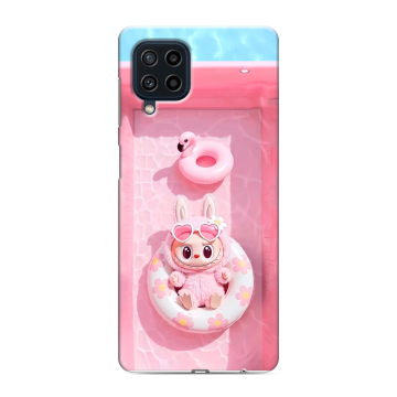 Силиконовый чехол на Samsung Galaxy M22 с принтом Labubu Лабубу Силиконовый чехол на Samsung Galaxy M22 с принтом Labubu Лабубу