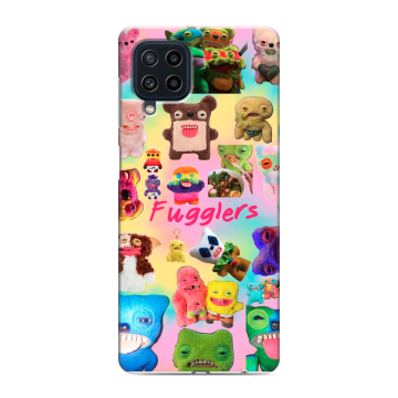Силиконовый чехол на Samsung Galaxy M22 с принтом Флагер Fuggler Силиконовый чехол на Samsung Galaxy M22 с принтом Флагер Fuggler