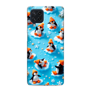 Силиконовый чехол на Samsung Galaxy M22 с принтом Новый год Силиконовый чехол на Samsung Galaxy M22 с принтом Новый год
