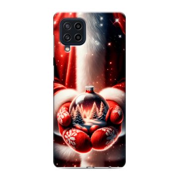 Силиконовый чехол на Samsung Galaxy M22 с принтом Новый год Силиконовый чехол на Samsung Galaxy M22 с принтом Новый год