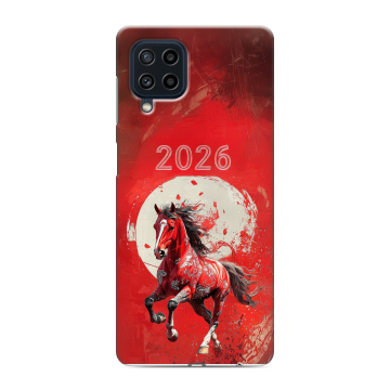 Силиконовый чехол на Samsung Galaxy M22 с принтом Новый год Силиконовый чехол на Samsung Galaxy M22 с принтом Новый год