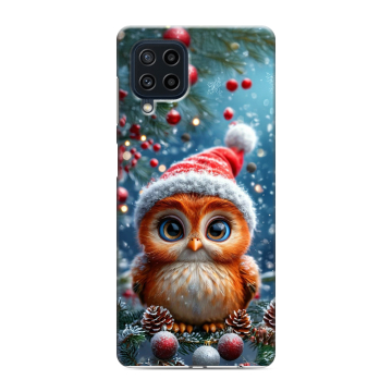 Силиконовый чехол на Samsung Galaxy M22 с принтом Новый год Силиконовый чехол на Samsung Galaxy M22 с принтом Новый год