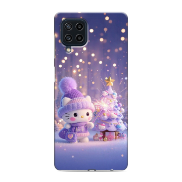Силиконовый чехол на Samsung Galaxy M22 с принтом Новый год Силиконовый чехол на Samsung Galaxy M22 с принтом Новый год