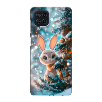 Силиконовый чехол на Samsung Galaxy M22 с принтом Новый год Силиконовый чехол на Samsung Galaxy M22 с принтом Новый год
