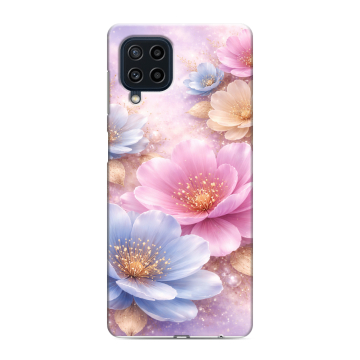 Силиконовый чехол на Samsung Galaxy M22 с принтом женский Силиконовый чехол на Samsung Galaxy M22 с принтом женский