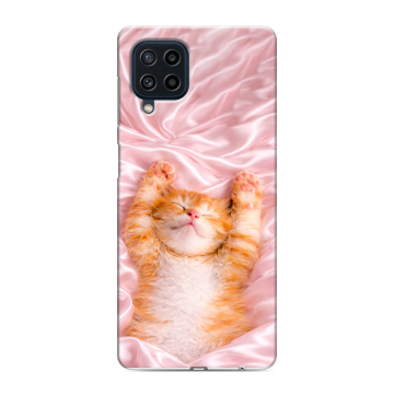 Силиконовый чехол на Samsung Galaxy M22 с принтом женский Силиконовый чехол на Samsung Galaxy M22 с принтом женский