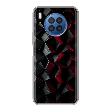 Силиконовый чехол на Huawei Nova 8i с принтом Абстракция Силиконовый чехол на Huawei Nova 8i с принтом Абстракция