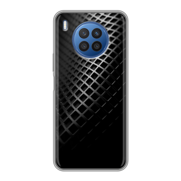 Силиконовый чехол на Huawei Nova 8i с принтом Текстура металла Силиконовый чехол на Huawei Nova 8i с принтом Текстура металла