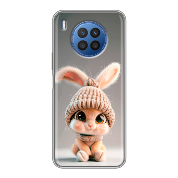 Силиконовый чехол на Huawei Nova 8i с принтом Кролик