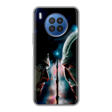 Силиконовый чехол на Huawei Nova 8i с принтом Гарри Поттер Harry Potter