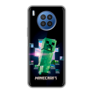 Силиконовый чехол на Huawei Nova 8i с принтом Майнкрафт Minecraft Силиконовый чехол на Huawei Nova 8i с принтом Майнкрафт Minecraft