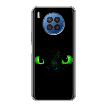 Силиконовый чехол на Huawei Nova 8i с принтом Как приручить дракона Силиконовый чехол на Huawei Nova 8i с принтом Как приручить дракона