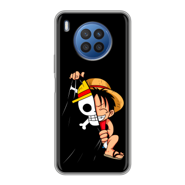 Силиконовый чехол на Huawei Nova 8i с принтом One Piece Ван Пис Силиконовый чехол на Huawei Nova 8i с принтом One Piece Ван Пис