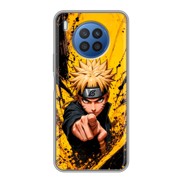 Силиконовый чехол на Huawei Nova 8i с принтом Naruto Наруто Силиконовый чехол на Huawei Nova 8i с принтом Naruto Наруто