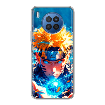 Силиконовый чехол на Huawei Nova 8i с принтом Аниме Наруто Naruto
