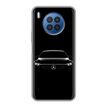 Силиконовый чехол на Huawei Nova 8i с принтом Mercedes Мерседес Силиконовый чехол на Huawei Nova 8i с принтом Mercedes Мерседес