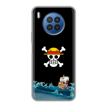Силиконовый чехол на Huawei Nova 8i с принтом One Piece Ван Пис Силиконовый чехол на Huawei Nova 8i с принтом One Piece Ван Пис