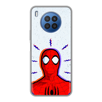 Силиконовый чехол на Huawei Nova 8i с принтом Spiderman Человек паук Силиконовый чехол на Huawei Nova 8i с принтом Spiderman Человек паук
